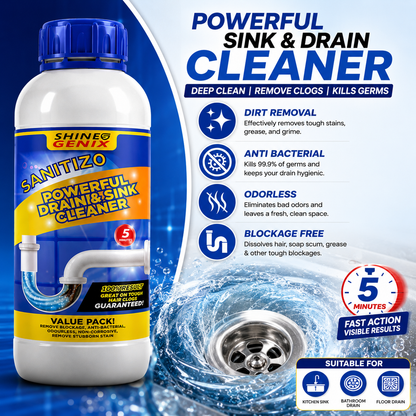 Drain Clog Remover Sink Pipe Cleaner (Pack of 4)