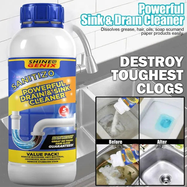 Drain Clog Remover Sink Pipe Cleaner (Pack of 4)
